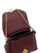 Visone Shoulder Bag In Bordeaux Leather Visone Shoulder Bag In Bordeaux Leather - bordeaux