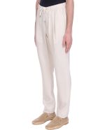 Giorgio Armani Pants In White Silk Giorgio Armani Pants In White Silk - white
