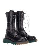 Off-White Off White Sponge Combat Boot Off-White Off White Sponge Combat Boot - Nero