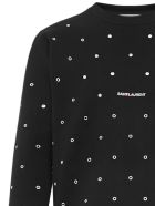 Sweatshirt Saint Laurent Sweatshirt - Nero/Argento