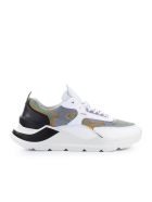 D.a.t.e Fuga Flash Army Sneaker D.A.T.E. D.a.t.e Fuga Flash Army Sneaker - Bianco/Verde