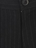 Y's O Waist String Thin Pants Y's O Waist String Thin Pants - Black