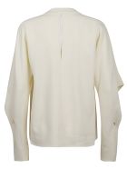 Victoria Beckham Top Drape Sleeve Victoria Beckham Top Drape Sleeve - Vanilla