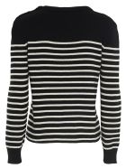 Saint Laurent Striped Sweater Saint Laurent Striped Sweater - Nero bianco