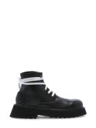Marsell Leather Chukka Boot Marsell Leather Chukka Boot - Black