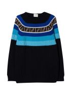 Fendi Blue Sweater Fendi Blue Sweater - Blu/azzurro