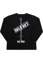 Dolce & Gabbana Black T-shirt For Kids With Logo Dolce & Gabbana Black T-shirt For Kids With Logo - Black