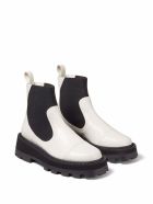 Jimmy Choo Clayton White Leather Boots Jimmy Choo Clayton White Leather Boots - White