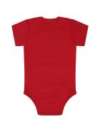 Levi's Red Set For Babykids With Logo Levi's Red Set For Babykids With Logo - Red