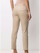 Merci Beige Cotton Tailored Pants Merci Beige Cotton Tailored Pants - Beige
