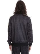 Palm Angels Croco Track Sweatshirt In Black Polyester Palm Angels Croco Track Sweatshirt In Black Polyester - black
