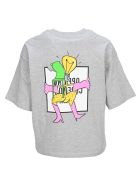 Opening Ceremony Light Bulb Box Logo Print T-shirt Opening Ceremony Light Bulb Box Logo Print T-shirt - Grigio
