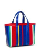 Balenciaga Barbie Small Multicolor Striped Shopper Balenciaga Barbie Small Multicolor Striped Shopper - Multicolor