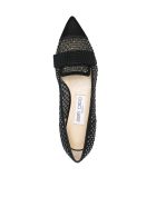 Jimmy Choo Suede W/crystal Mesh Jimmy Choo Suede W/crystal Mesh - Black Jet Mix Black Jet Mix