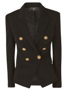 Balmain Regular Double-breasted Dinner Jacket Balmain Regular Double-breasted Dinner Jacket - Black