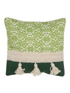 Cushions Trama 50x50 Cm Le Botteghe su Gologone Cushions Trama 50x50 Cm - Green Fantasy