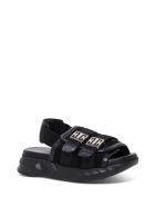 Givenchy Marshmallow Black Suede Sandals Givenchy Marshmallow Black Suede Sandals - Black