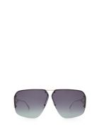 Bottega Veneta Bottega Veneta Bv1065s Silver Sunglasses Bottega Veneta Bottega Veneta Bv1065s Silver Sunglasses - Silver