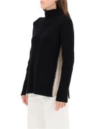 Colville Two-tone Wool Sweater Colville Two-tone Wool Sweater - BLACK CREAM (Black)