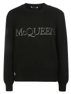 Alexander McQueen Logo Sweatshirt Alexander McQueen Logo Sweatshirt - Black/White