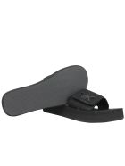 Michael Kors Platform Slide Flat Shoes Michael Kors Platform Slide Flat Shoes - BLACK