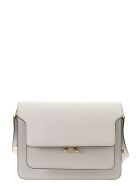 Marni Trunk Bag In Mono-coloured Saffiano Calfskin Marni Trunk Bag In Mono-coloured Saffiano Calfskin - Pelican