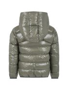 Colmar Green Jacket For Boy With Logo Colmar Green Jacket For Boy With Logo - Green