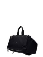 Givenchy Pandora Hand Bag In Black Canvas Givenchy Pandora Hand Bag In Black Canvas - black