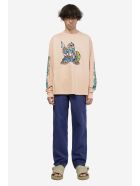 Brain Dead Little Barbarian Longsleeve Brain Dead Little Barbarian Longsleeve - orange