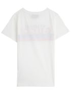 Gucci T-shirt In Jersey With Logo Gucci T-shirt In Jersey With Logo - White Multicolor