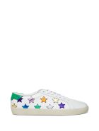 Saint Laurent Sl06 Star Curt Classic Sneakers Saint Laurent Sl06 Star Curt Classic Sneakers - White