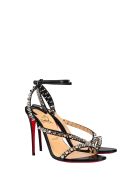 Christian Louboutin Christian Louboutin Mafaldina Spikes Sandals Christian Louboutin Christian Louboutin Mafaldina Spikes Sandals - BLACK SILVER