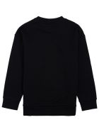 Fendi Black Cotton Sweatshirt With Logo Fendi Black Cotton Sweatshirt With Logo - Black