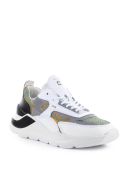 D.a.t.e Fuga Flash Army Sneaker D.A.T.E. D.a.t.e Fuga Flash Army Sneaker - Bianco/Verde