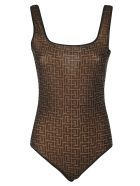 Balmain All-over Signature Logo Swimsuit Balmain All-over Signature Logo Swimsuit - Black