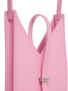Givenchy Cut Out Crossbody Bag In Pink Leather Givenchy Cut Out Crossbody Bag In Pink Leather - Pink