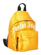 Curved Logo Backpack Palm Angels Curved Logo Backpack - Giallo