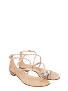 Flats In Powder Patent Leather Casadei Flats In Powder Patent Leather - Cipria