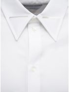 Bottega Veneta White Cotton Shirt With Metal Detal Bottega Veneta White Cotton Shirt With Metal Detal - White