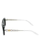 Gg0642s Sunglasses Gucci Gg0642s Sunglasses - 001 BLACK SILVER GREY