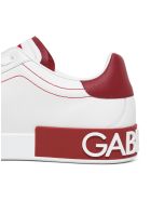 Dolce & Gabbana Portofino White Leather Sneakers Dolce & Gabbana Portofino White Leather Sneakers - White