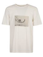 Saint Laurent Graphic Photo Print T-shirt Saint Laurent Graphic Photo Print T-shirt - Ecru/Sepia