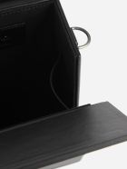 Fendi Vertical Box Bag In Smooth Leather Fendi Vertical Box Bag In Smooth Leather - Black