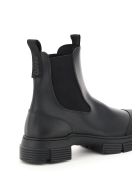 Recycled Rubber Chelsea Boots Ganni Recycled Rubber Chelsea Boots - Black