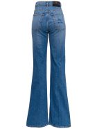 Etro Violet Flared Jeans In Denim Etro Violet Flared Jeans In Denim - Blu