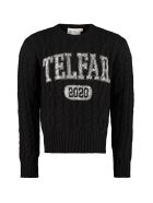 Telfar Cable Knit Pullover Telfar Cable Knit Pullover - black