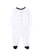 Balmain White Newborn Set Balmain White Newborn Set - Bianco/giallo
