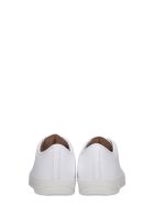 Lanvin Dbb1 Sneakers In White Leather Lanvin Dbb1 Sneakers In White Leather - white