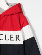 Tricolor Dard Newborn Jacket With Logo Moncler Tricolor Dard Newborn Jacket With Logo