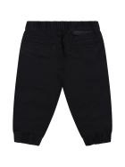 Stella McCartney Kids Black Trouser For Baby Kids Stella McCartney Kids Black Trouser For Baby Kids - Black
